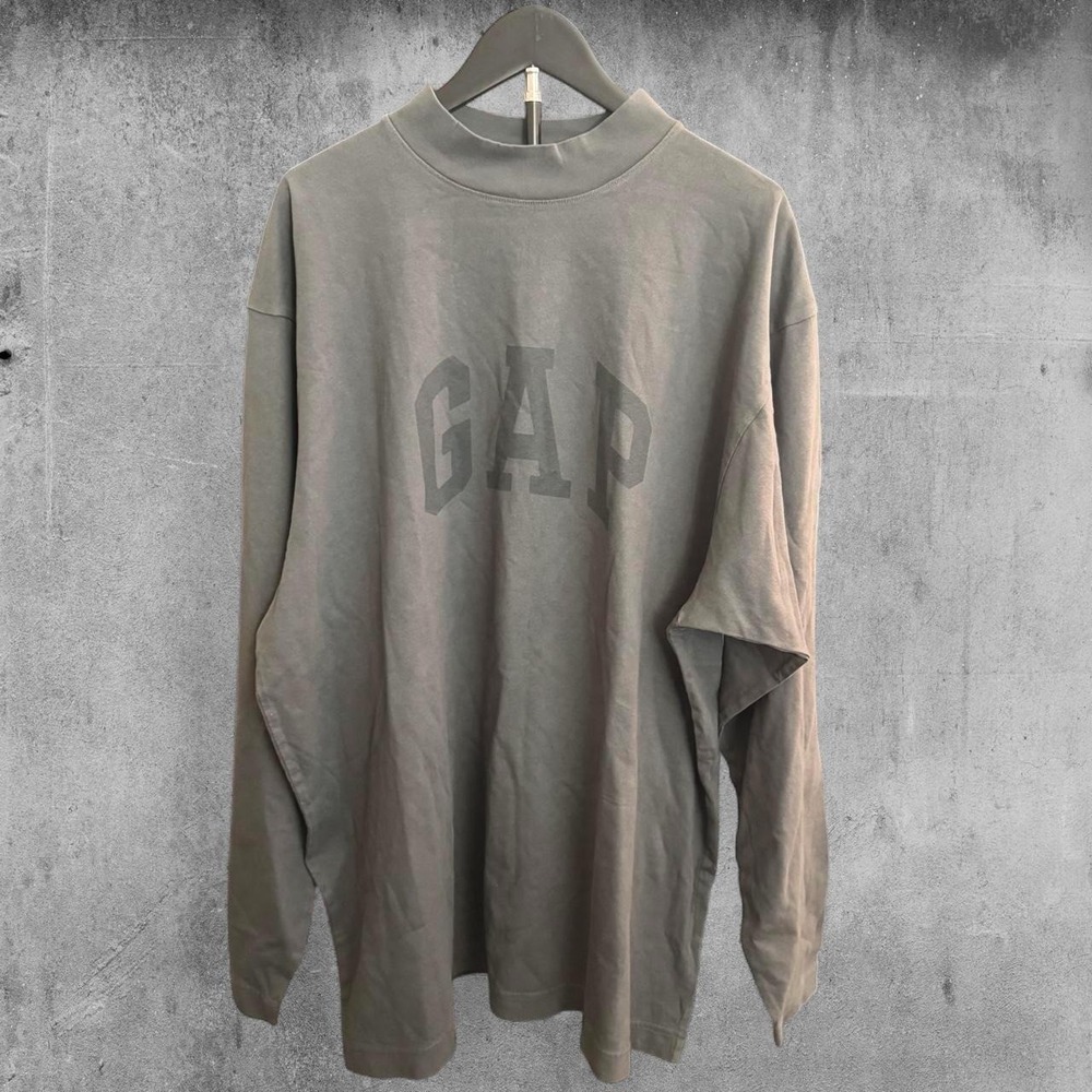 Yeezy gap dove long sleeve t shirt 10A dove LS in Dark green Size M
